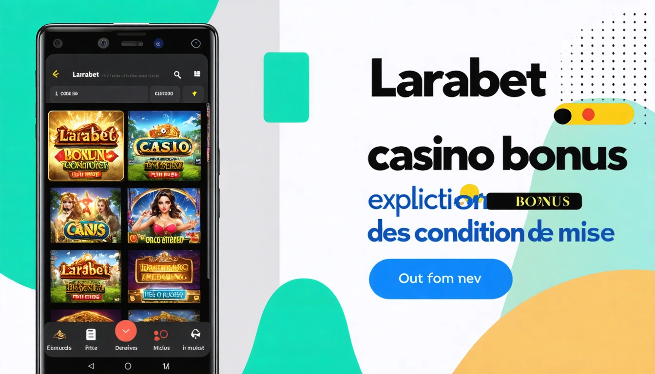Larabet casino bonus explications des conditions de mise